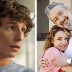 Boris dans Un Si Grand Soleil incarné par Jules Bahloul à gauche, et Vincent Desagnat avec Marion Aymé dans Nouveau Jour sur M6 à droite