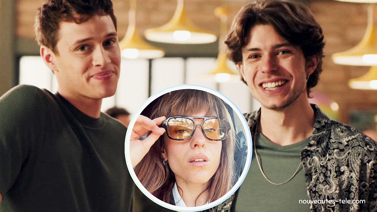 Esteban et Vadim futur couple plus belle la vie et Rachel la soeur de Morgane