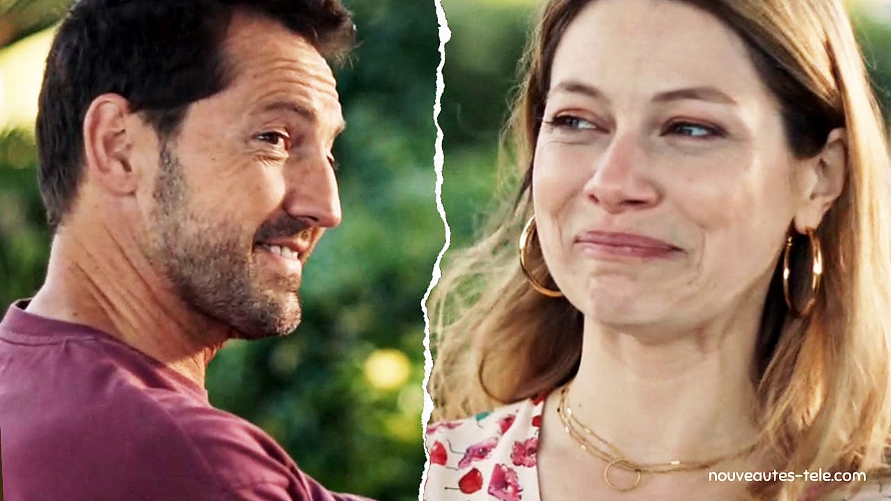Laetitia et Antoine sourient en préparant un plan pour rapprocher leurs enfants Kelly et Souleymane dans Ici tout commence.