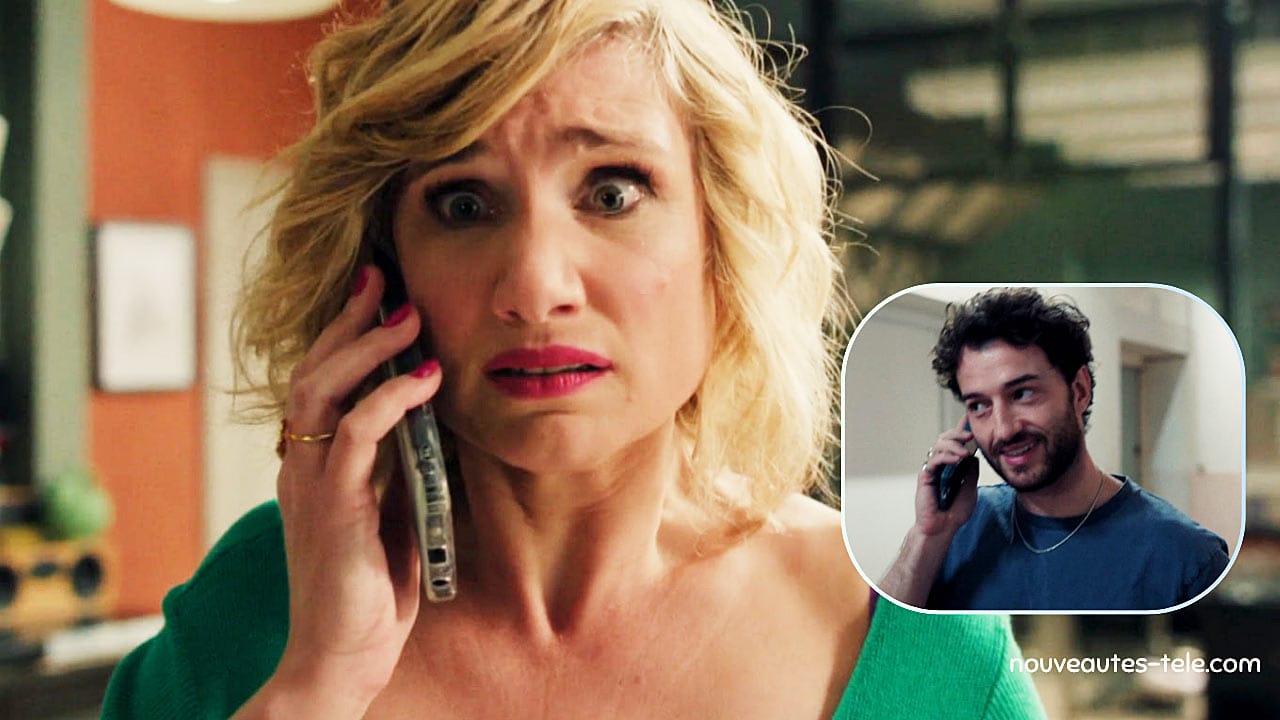 Jennifer choquée au téléphone en entendant le coup de feu visant Samuel dans Plus belle la vie épisode 370 du 7 juillet 2025