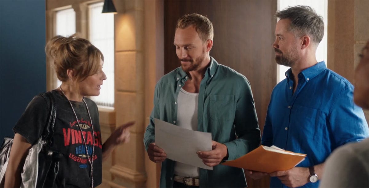 Fred et François avec Eric dans DNA 