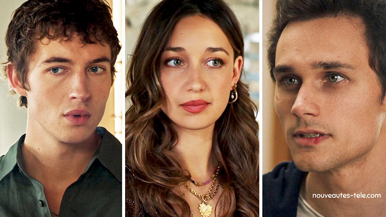 Louis, Jim et Jasmine dans Ici tout commence