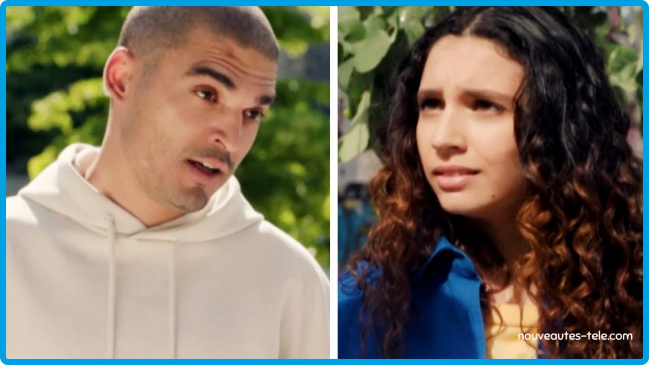 Idriss et Louisa frère et soeur dans Plus belle la vie 