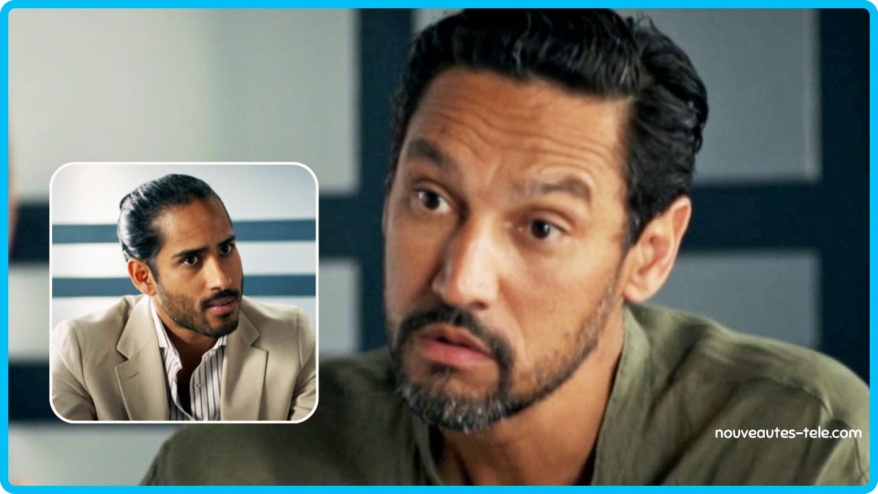 Aaron et Simon se soutiennent dans DNA 