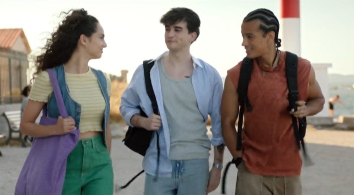 violette, Marceau et Bastien 