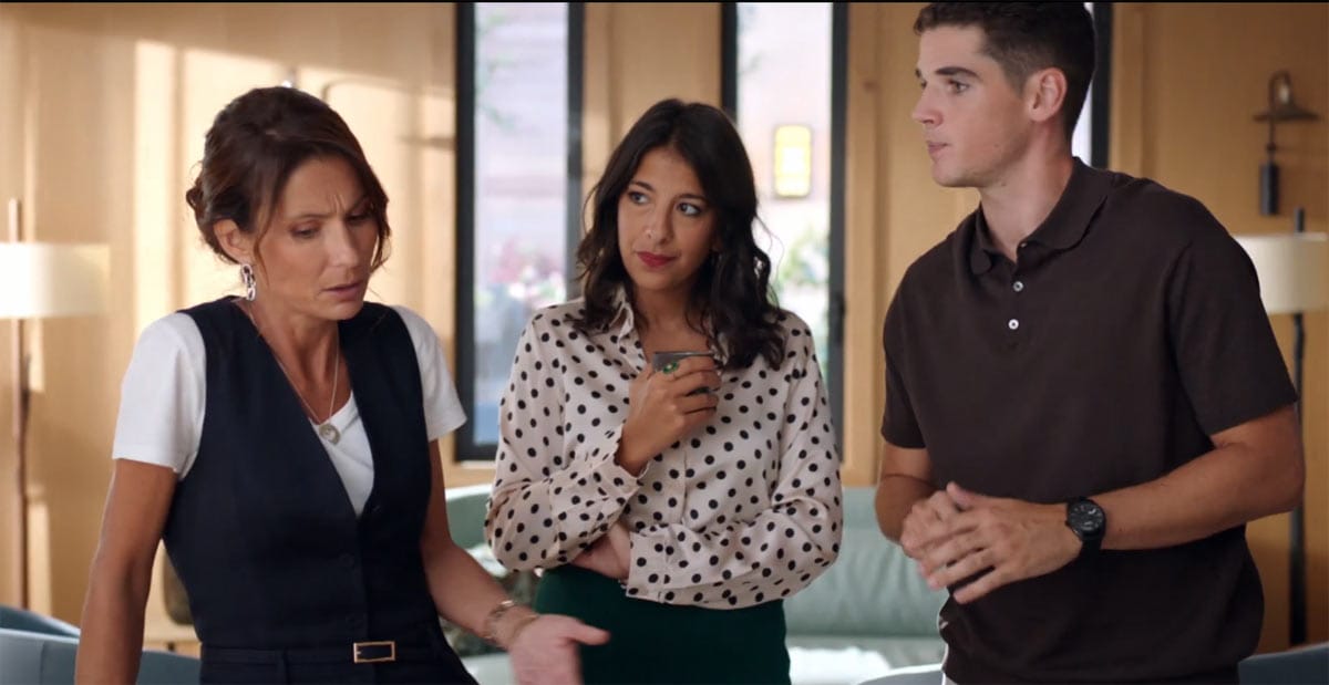 Gabriel, Soraya et Raphaelle dna 