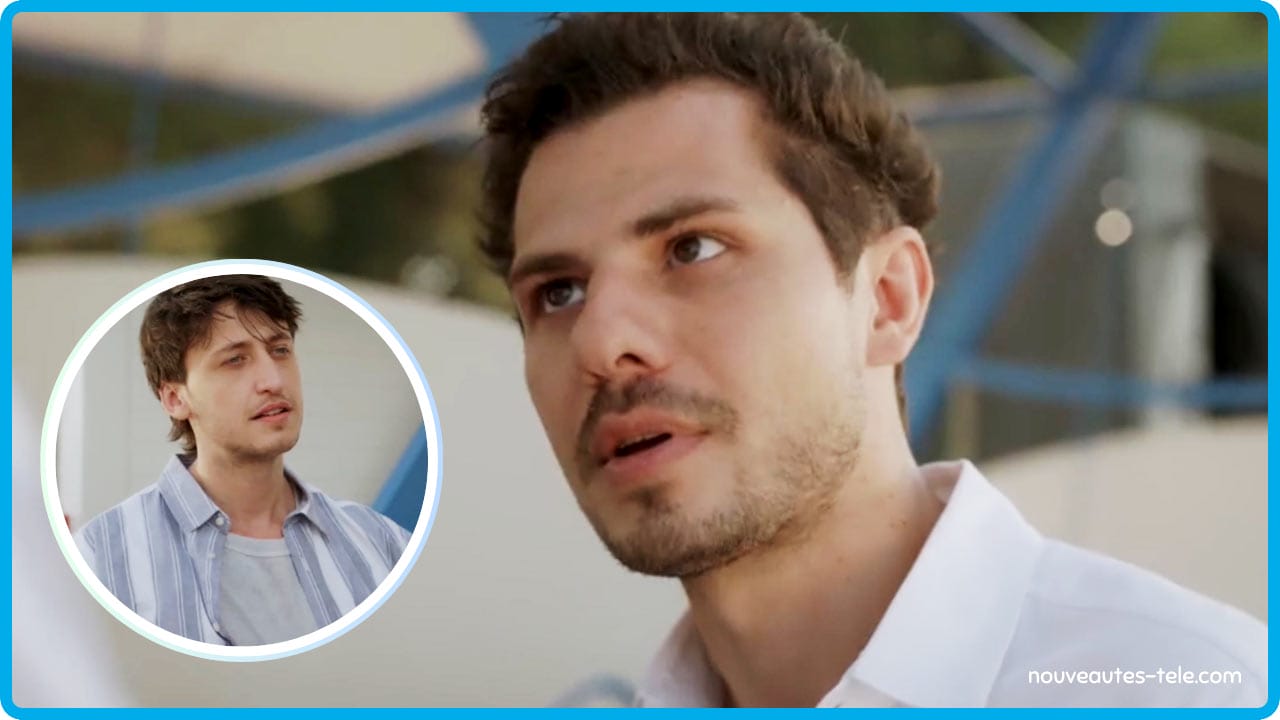 Eliott et Charles son meilleur ami dans Un si grand soleil 
