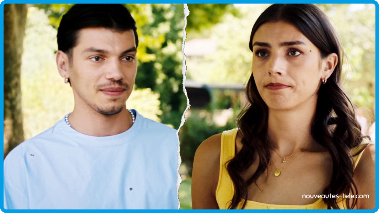 Gaspard et Maya face à face, une promesse d’amour qui pourrait tout changer dans Ici tout commence.