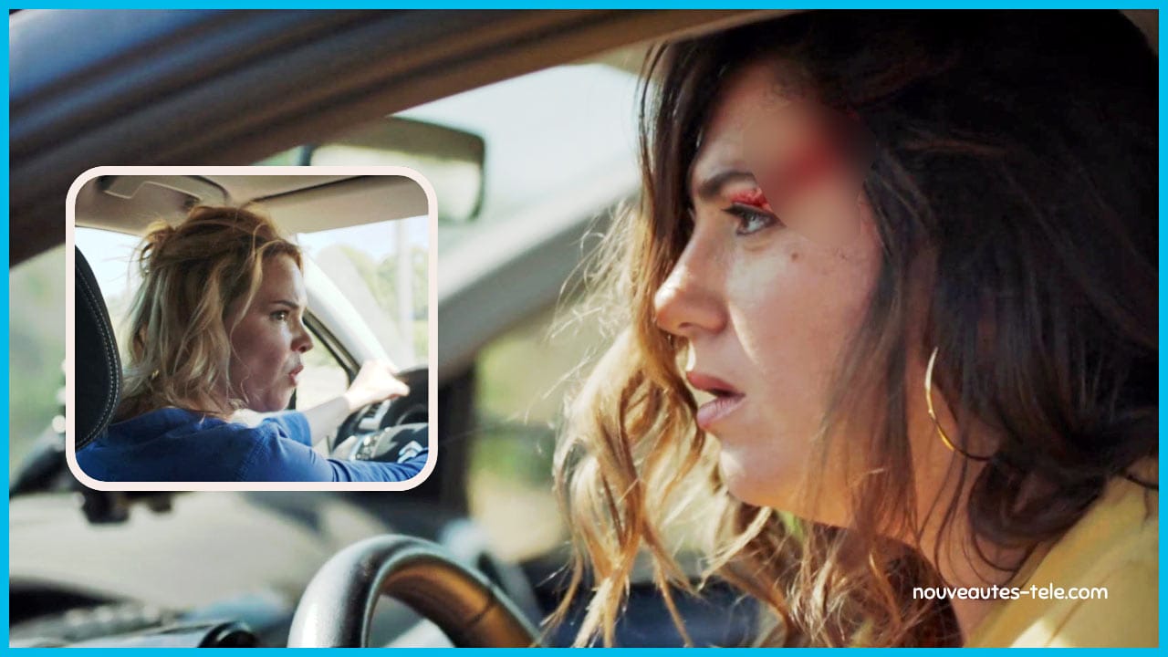 Audrey et Laurie l'accident dans DNA 
