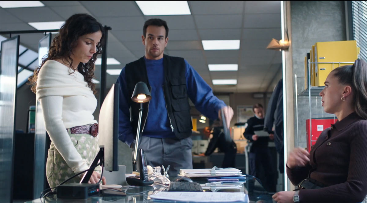 Sara, Damien et Roxane