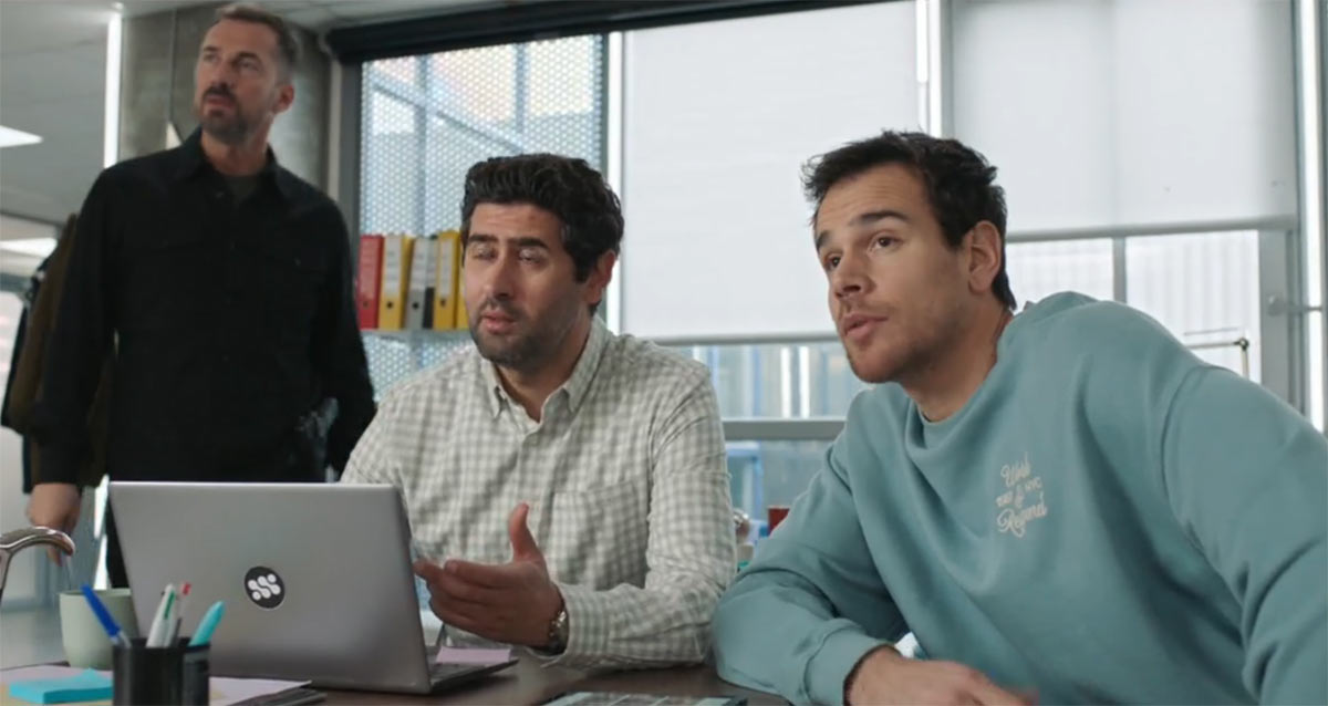 Damien, Georges et Martin