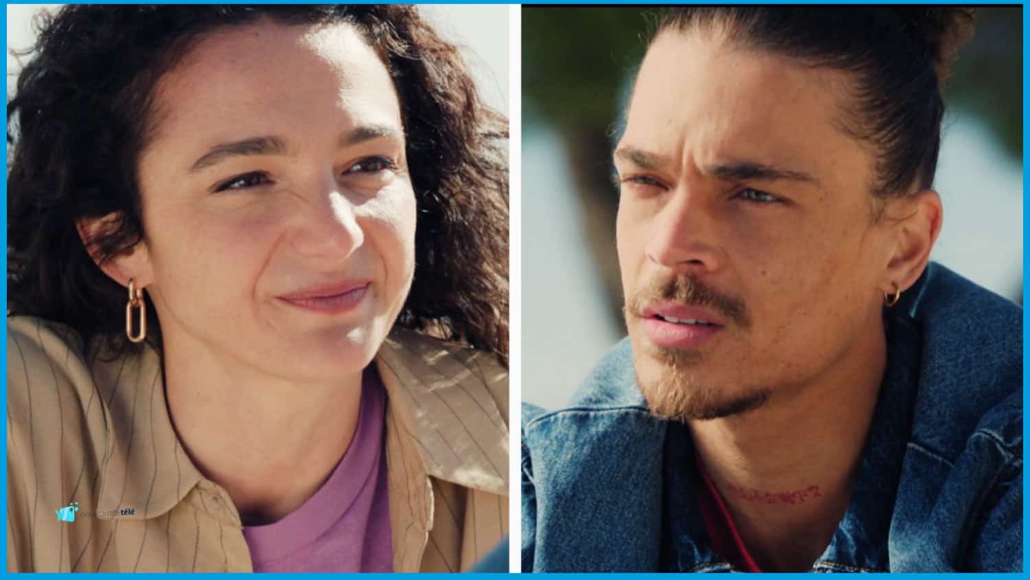 Baptiste et Emma dans Plus belle la vie