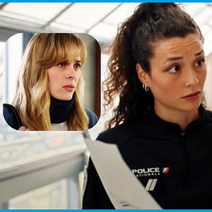 Manon et Aurore au commissariat dans Demain nous appartient