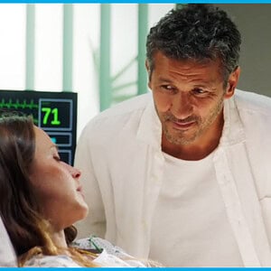William et Aurore Daunier à l'hôpital