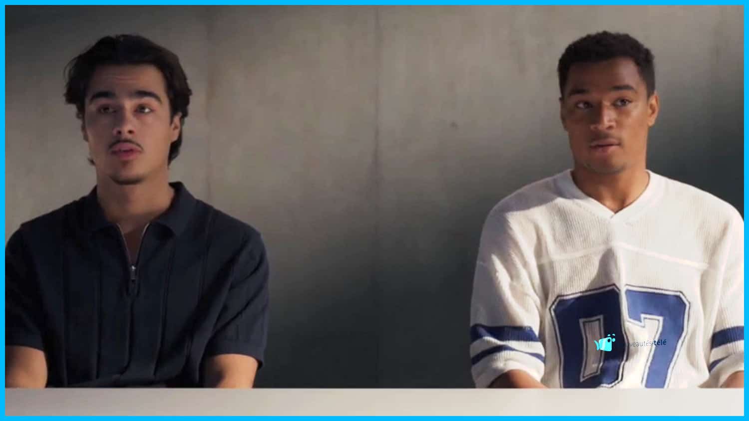 Pablo et Alexis interrogés par Yann et Elise dans Un si grand soleil