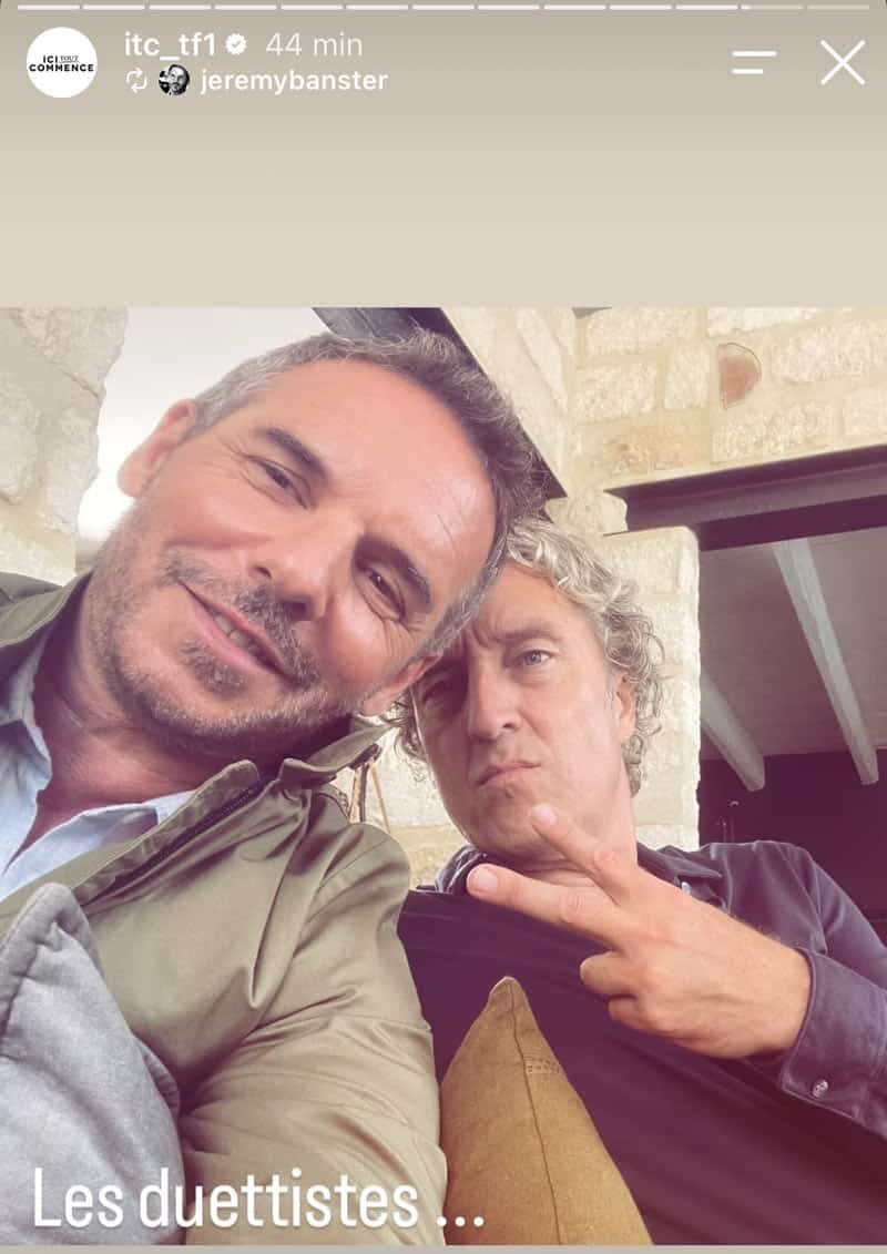 Jérémy Banster et Benjamin Baroche