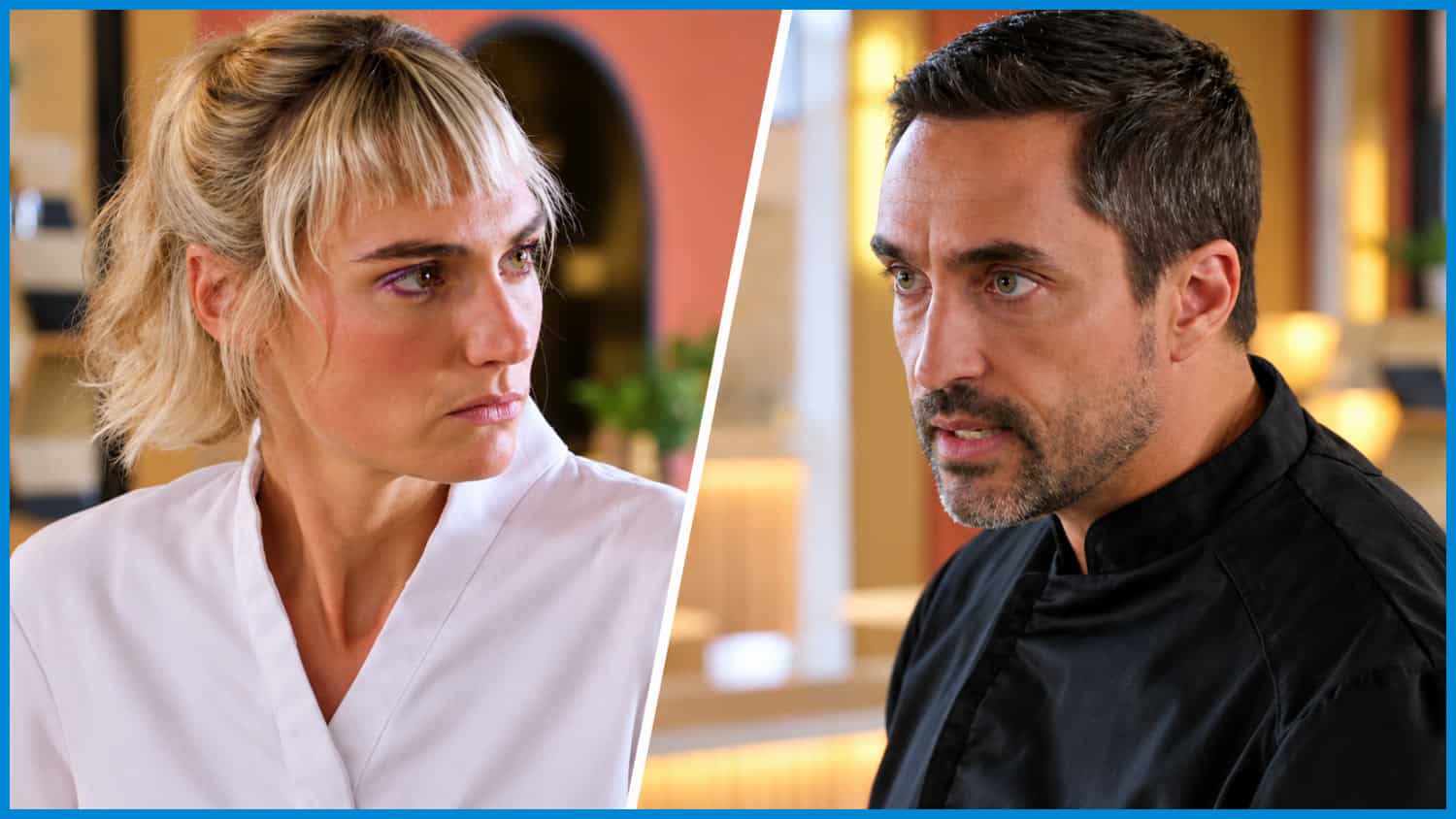 Anouk et Matias  dans Ici tout commence 