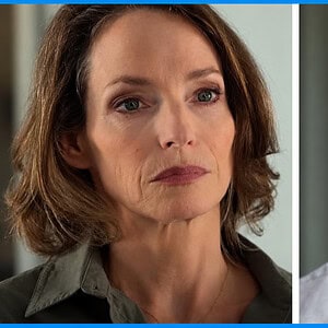 Catherine et Bernier dans Un si grand soleil