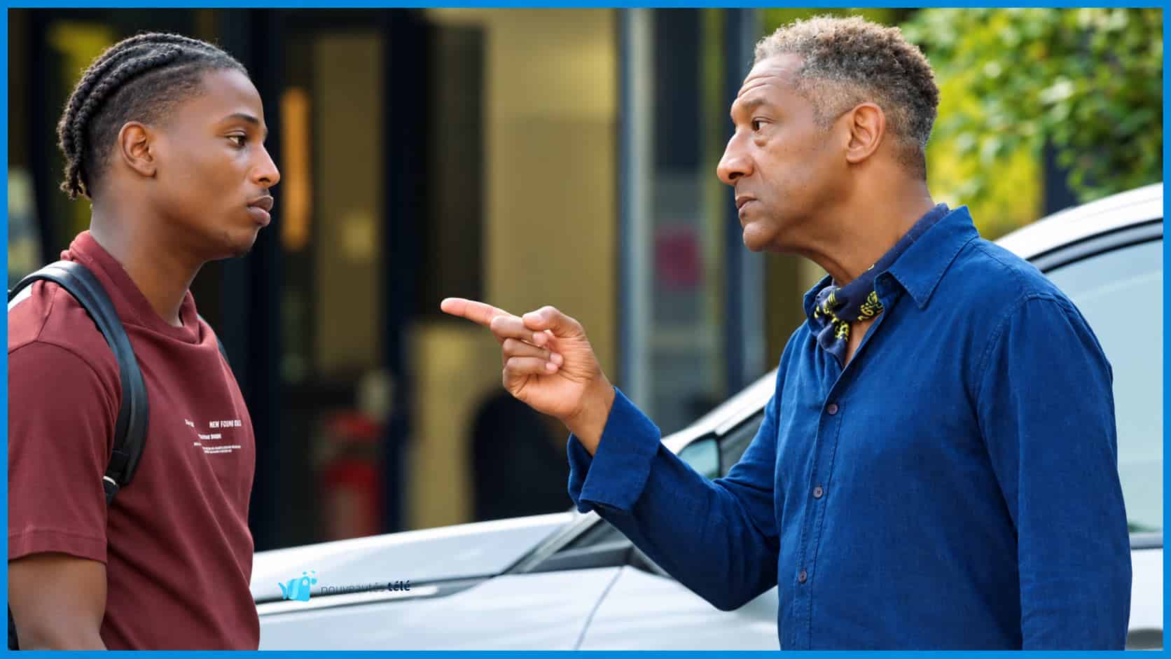 Melvil et Léon dans Demain nous appartient