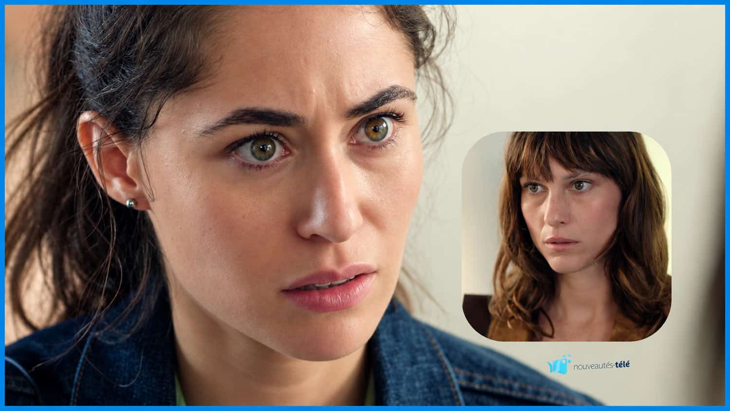 Morgane aidée par Laura dans Plus belle la vie