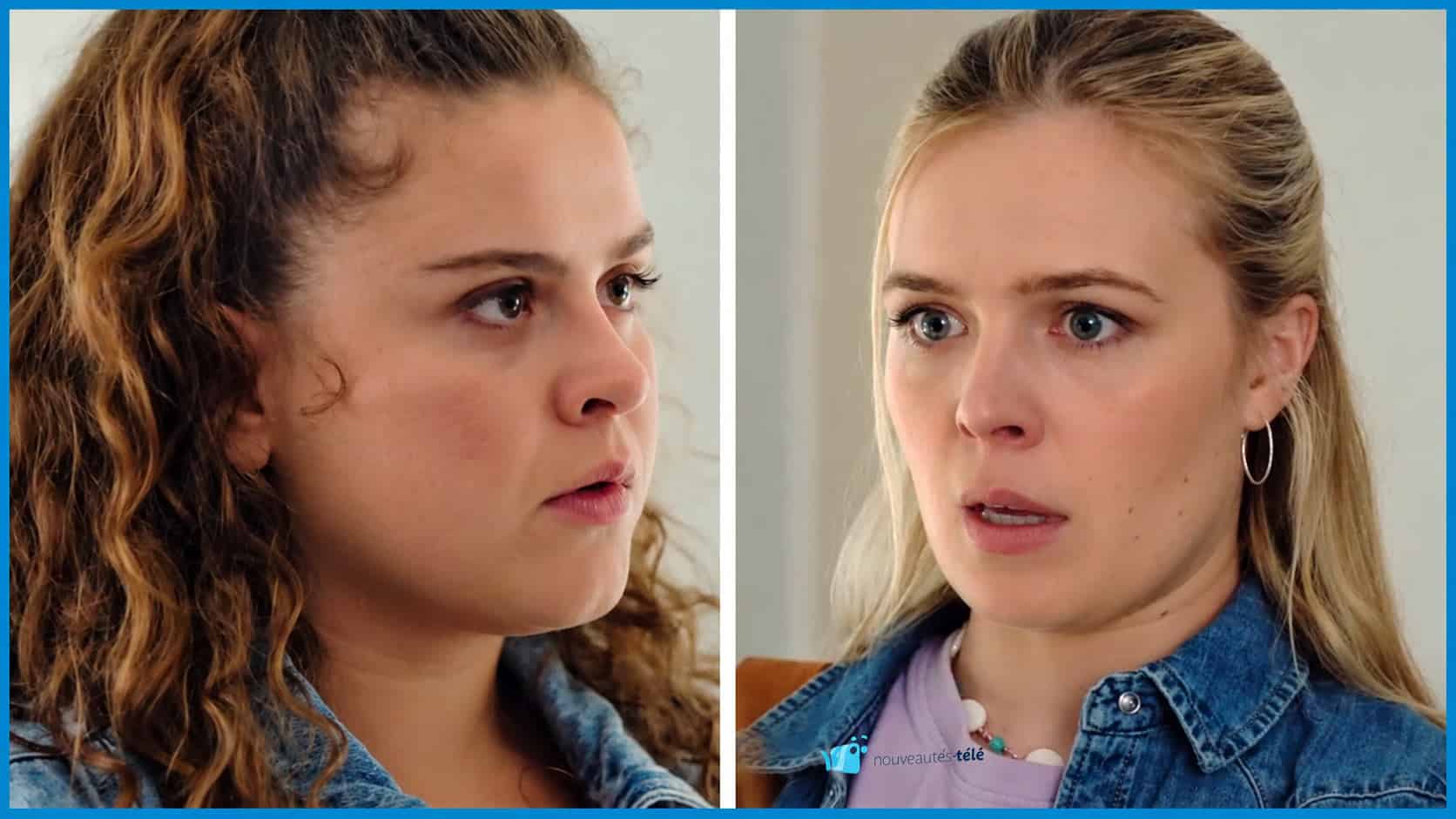 Ophélie Kepler et Chloé dans Plus belle la vie